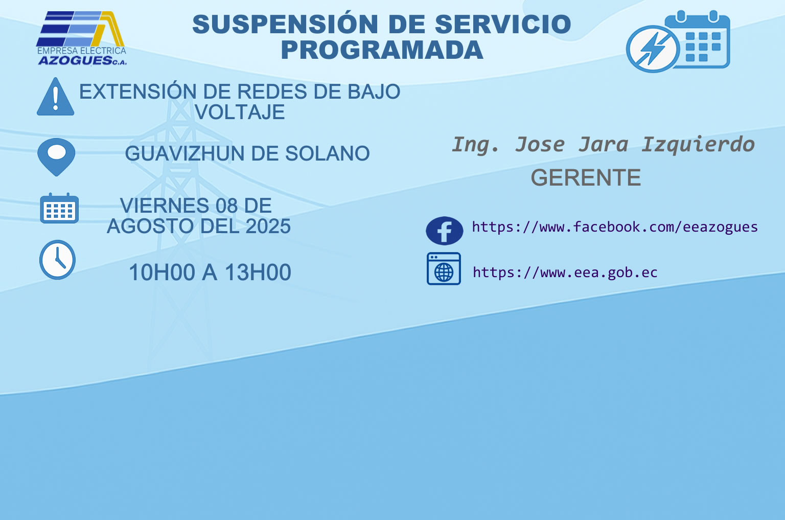 EEA Empresa Eléctrica Azogues